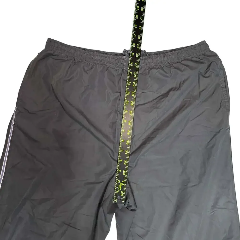 Bold Spirit Black Track Pants XL Lightweight Athletic Joggers
